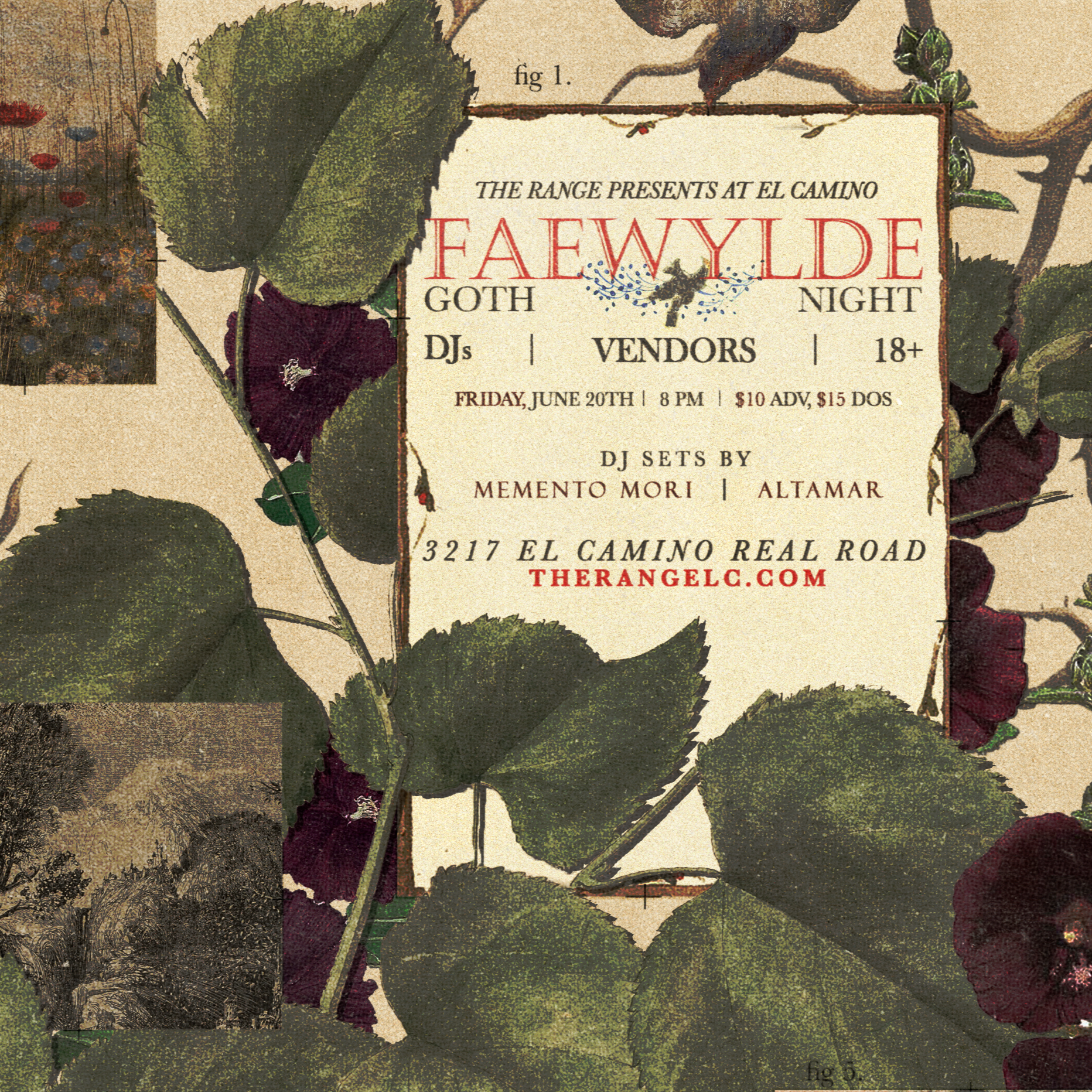 Faewylde Goth Night | June 20th thumbnail