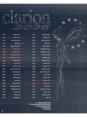 🚨 @Clarion have just announced their 2026 🗓️  headlining & supporting tour, with guests @Rehash @forestband_ , @Bed , @P