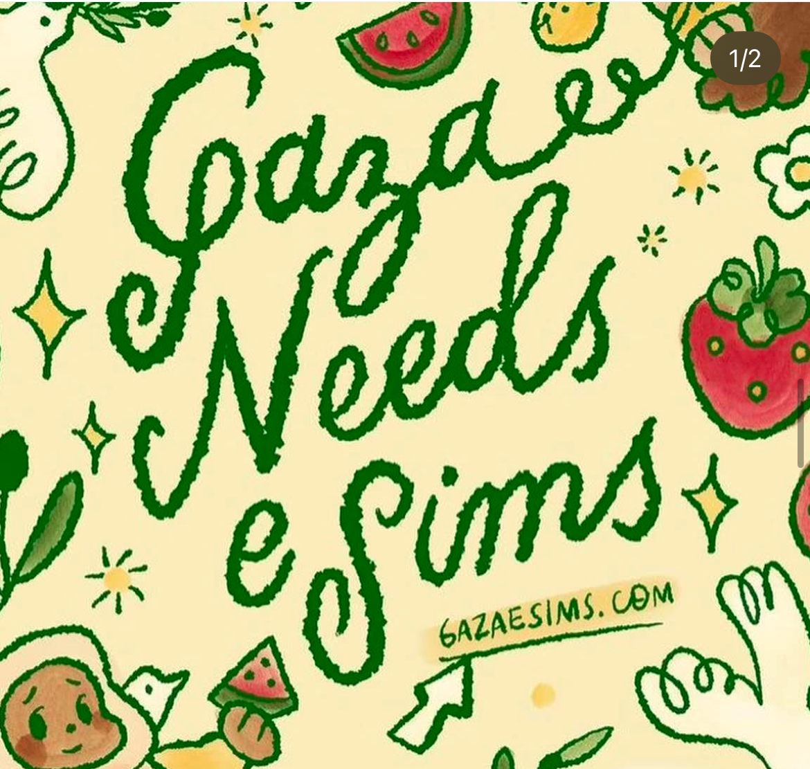 e-sims for gaza thumbnail