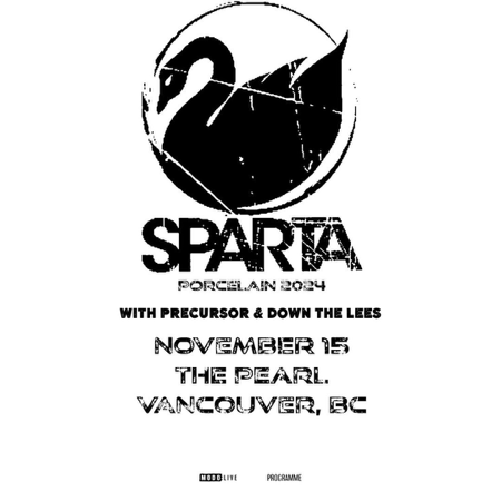 Sparta/ Precursor / Down The Lees  🎟️  thumbnail