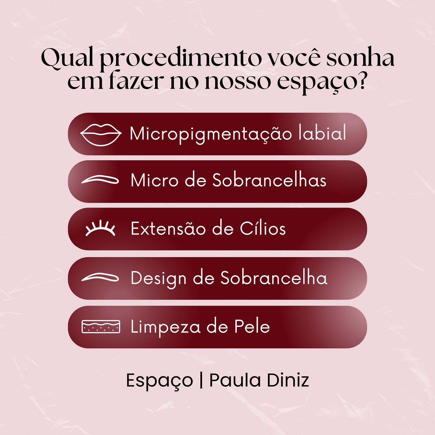 Comenta aqui qual desses você quer muito fazer!