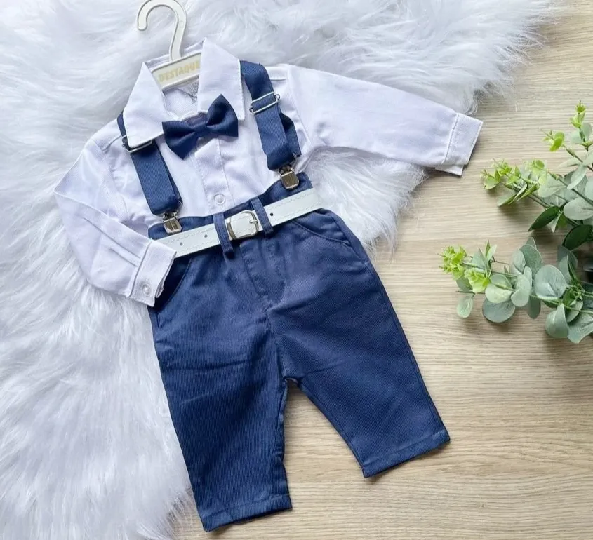 Conjunto infantil masculino de festa  thumbnail