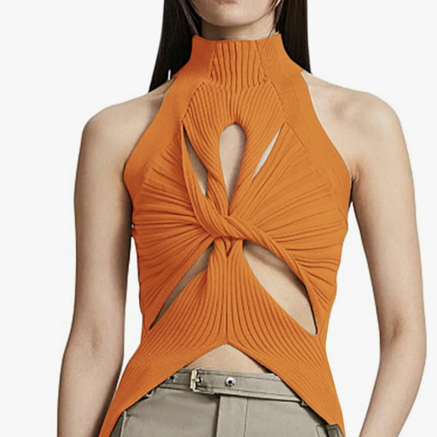 Orange Cutout Tank  thumbnail