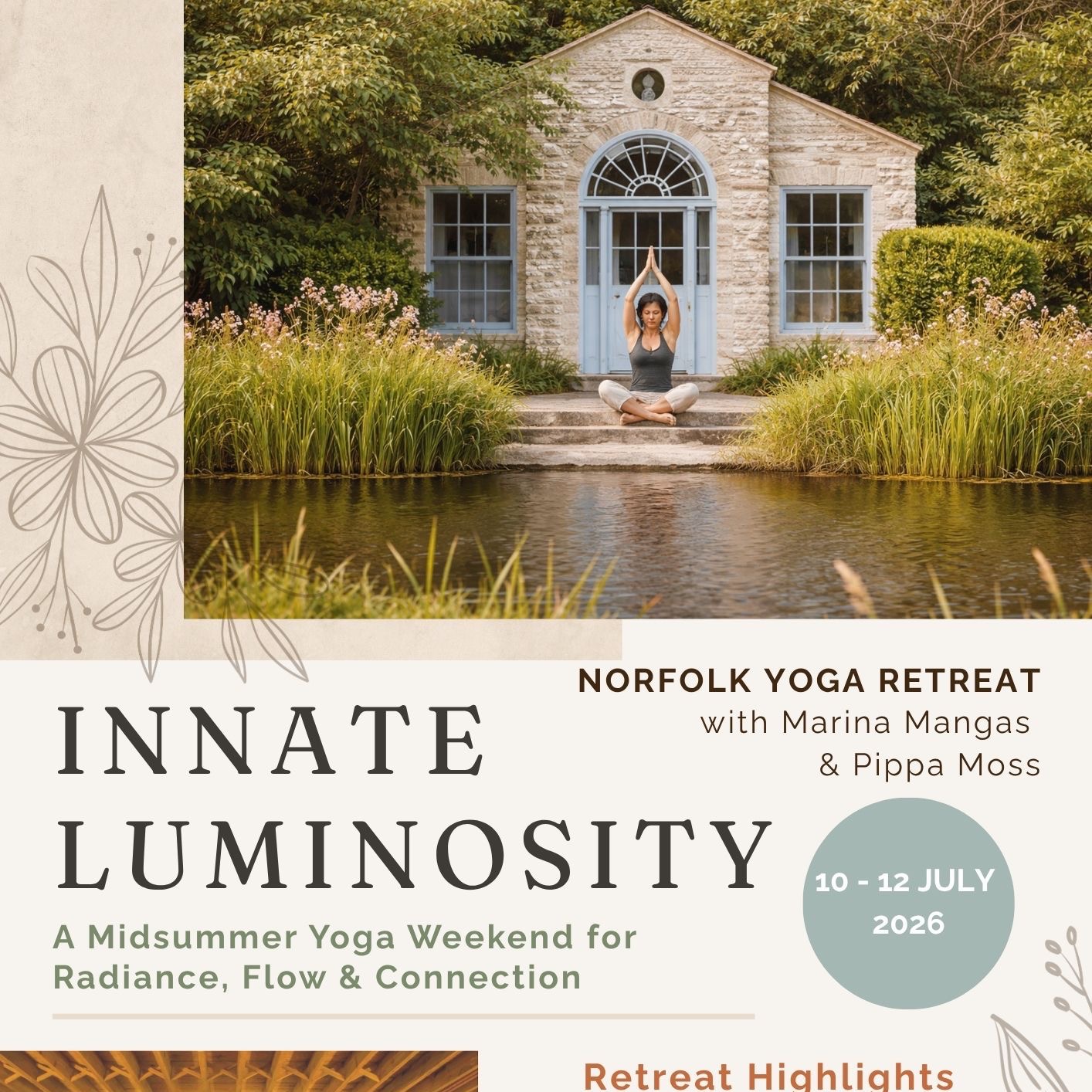 SUMMER RETREAT: Innate Luminosity Yoga Retreat  thumbnail