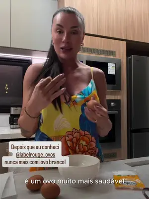 Para quem vive performance como a @jujusalimenireal o ovo caipira Label Rouge faz parte da rotina. E quando a escolha é 