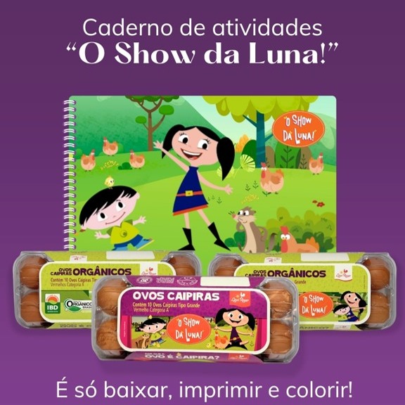 Livro de Colorir Label Rouge "O Show da Luna!" thumbnail