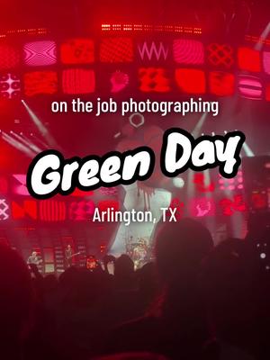Getting caught up on posting concert stuff lol. Green Day was so nostalgic! #fyp #concertphotography 