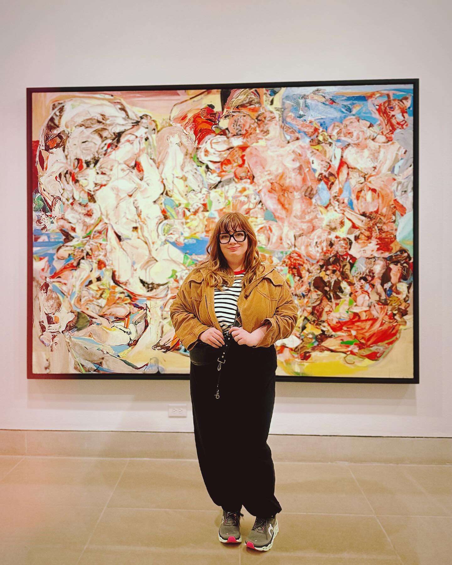 I always love media previews at the @dallasmuseumart, but the tour of CECILY BROWN: THEMES AND VARIATIONS was especially