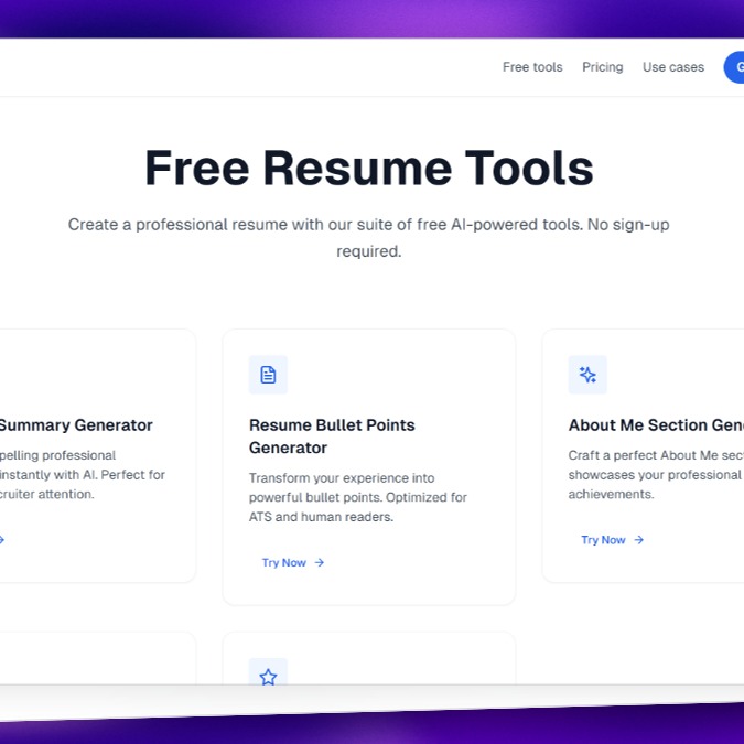 AI Resume Builder thumbnail