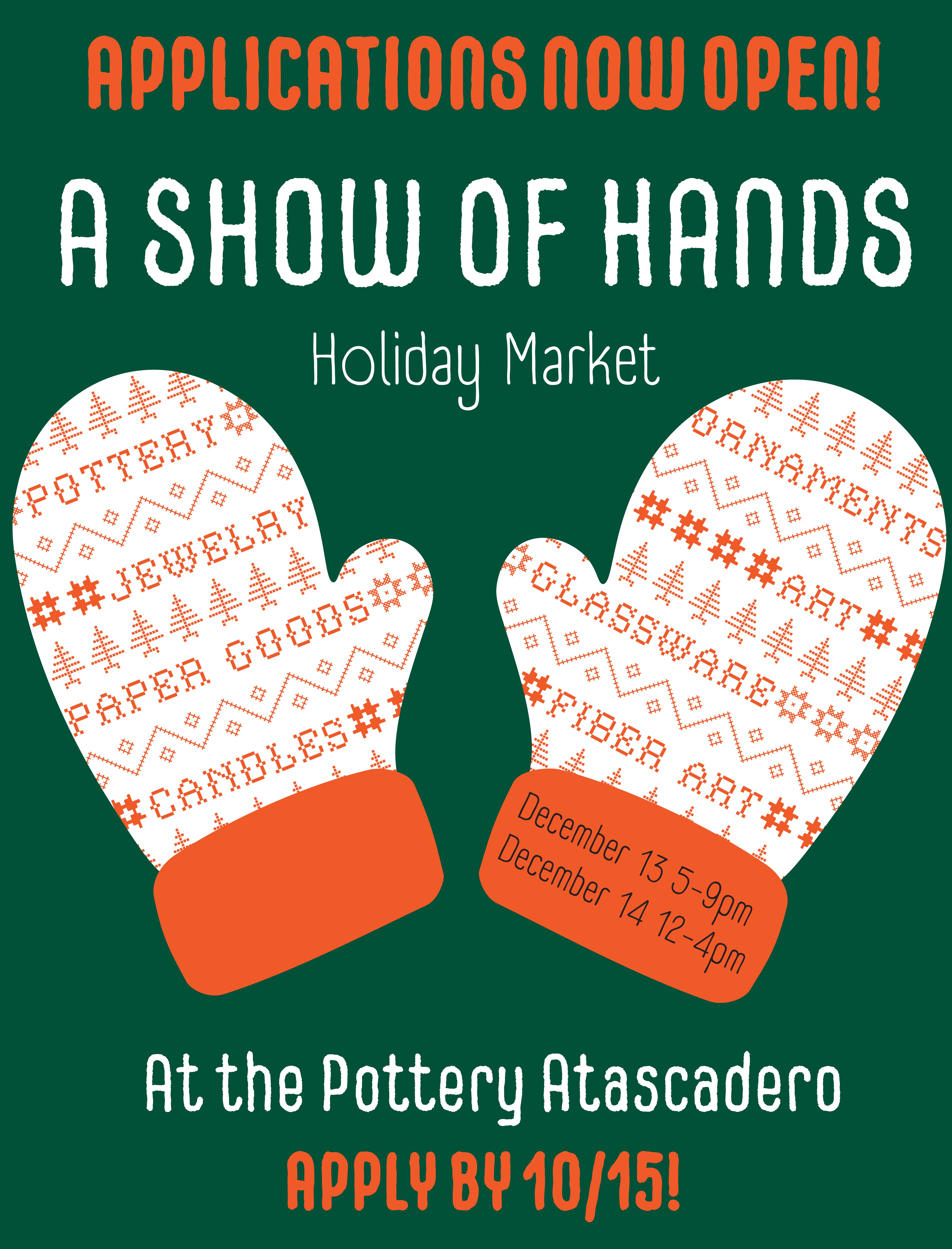 A Show Of Hands - Holiday Market Application thumbnail