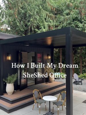 That’s what SheShed. I’m so grateful for this peaceful sanctuary to work and recharge! • Shed: 10’x16’ • Paint: Glidden 