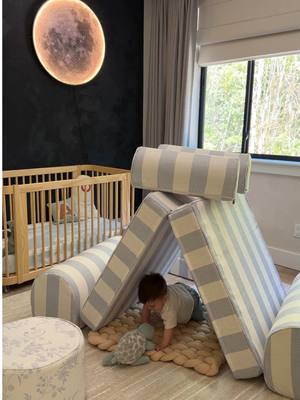 use code SABRINATAN10 for 10% off! 🛝🛋️ Turning Atlas's room into a full-on playroom in seconds with @the House of Noa so