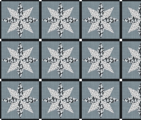 Star Quilt Block - 6 designs  by chris_dembinski thumbnail