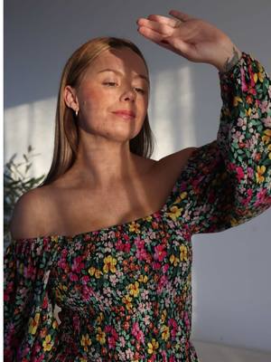 One dress, styled 3 ways 🌸💕 @PROUDPOPPY CLOTHING Peri Long Sleeve Midi Dress in Garden Stroll #flowydress, #dressinspira