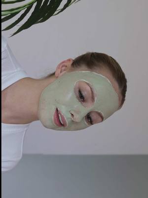 Delicately taking care of my acne flare up 🌿 Pro tip — make sure you wipe your face mask off completely so it doesn’t lo