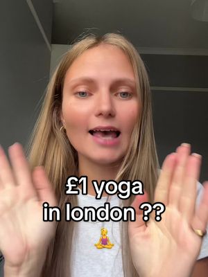 5 days of yoga for £5?? that’s £1 per class - cheaper than your morning coffee 😮‍💨  #budgetwellness #londonyoga #bargain