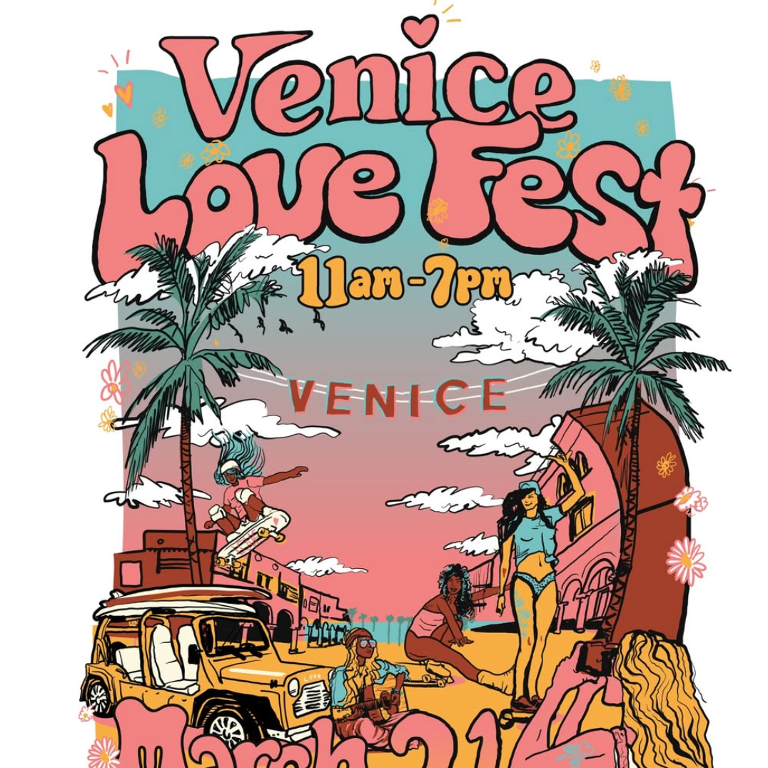 Sat. 3/22 @ 11AM-7PM - Venice Love Fest (Venice, CA) thumbnail