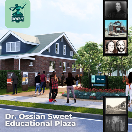 Current Project: Dr. Ossian Sweet Educational Plaza (A/E Collaborative) thumbnail