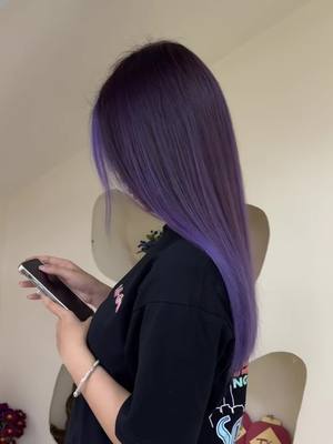 Balayage tím ☂️ x T.A.P  #salonnhatrang #taphairsalon #hairsalonnhatrang #Nhuomtocdepnhatrang #balayageviolet #balayaget