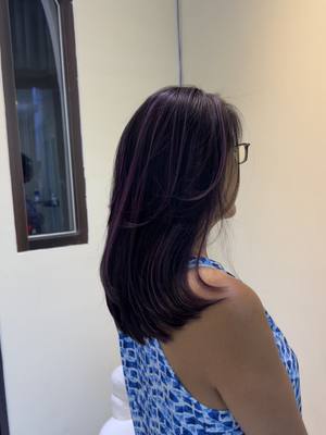 Highlight tím  #hairsalonnhatrang #salonnhatrang #taphairsalon #balayagehighlights #highlight 