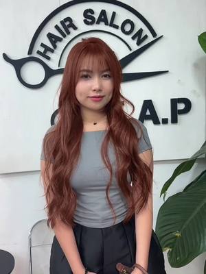 Gợi ý cho mọi người một màu không tẩy không hề kén da mà còn giúp làm sáng màu da☺️☺️ #taphairsalon #salonnhatrang #nhat