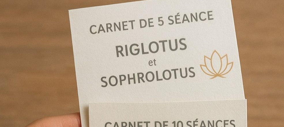 Carnets de séances de groupe Sophrologie et Yoga du Rire | Eveil du Lotus Blanc Le Tholonet thumbnail