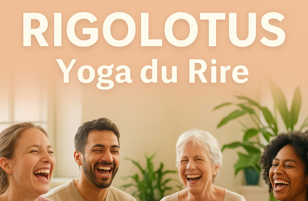 Le RigoLotus Séance collective de Yoga du Rire | Eveil du Lotus Blanc Le tholonet thumbnail