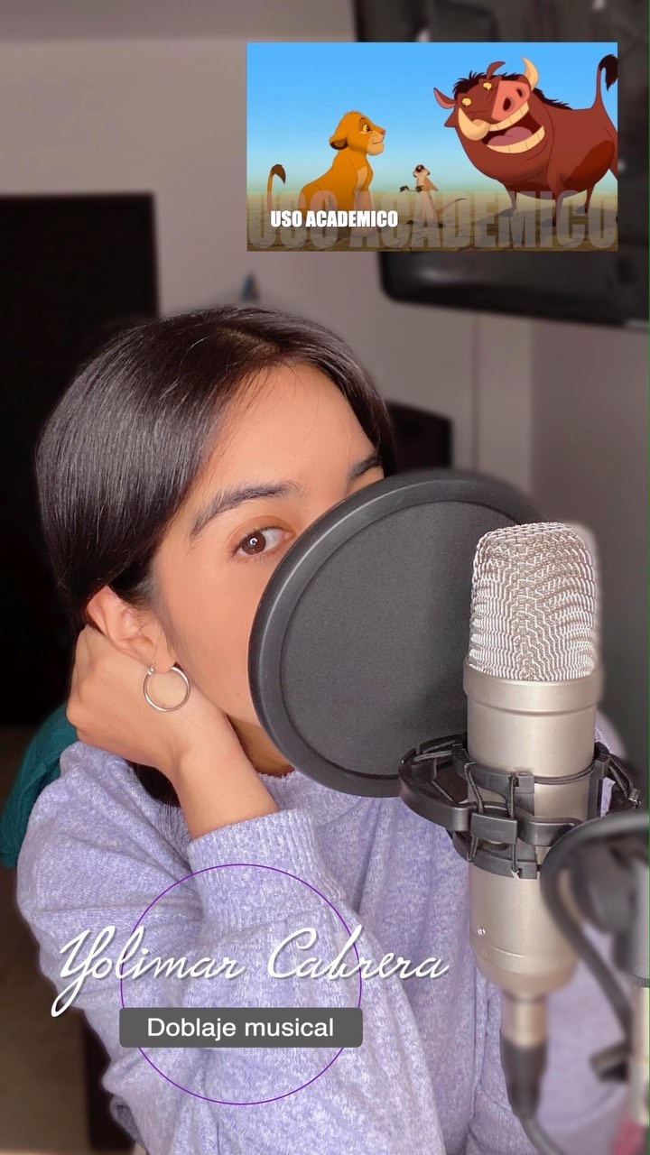 ¿Pueden creer que hice 3 voces para 1 musical?
Simba, Timón y Pumba en Hakuna matata 🌴🤍

Un desafío del profe @diegosana