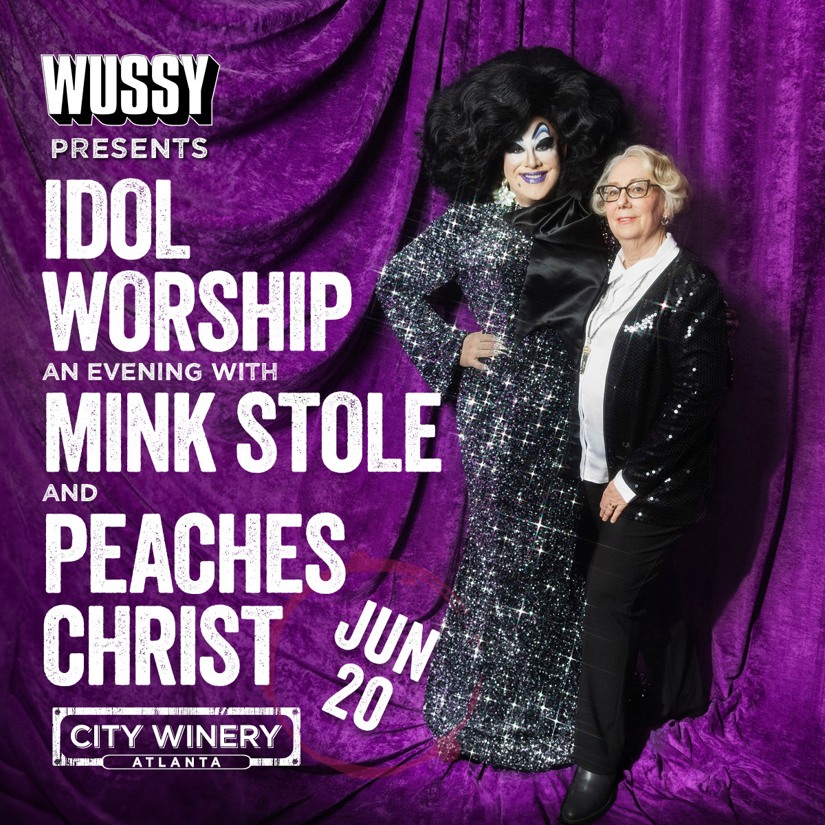 6/20: IDOL WORSHIP with Mink Stole & Peaches Christ at City Winery! thumbnail