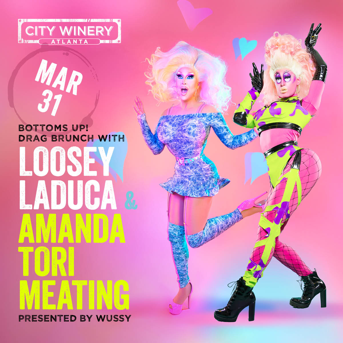 3/31: Drag Brunch with Amanda Tori Meating & Loosey Laduca @ City Winery thumbnail