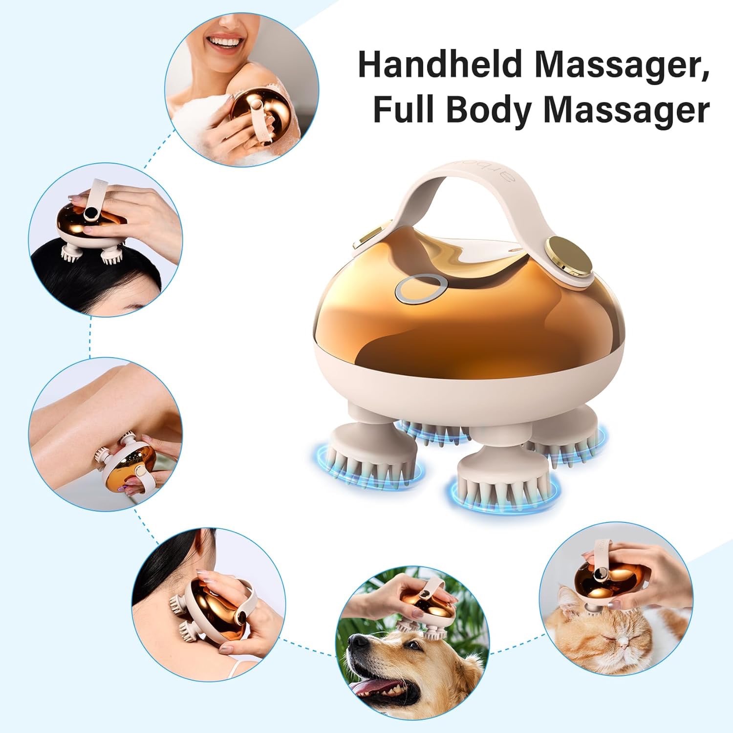 Elektrische hoofd massage muis thumbnail
