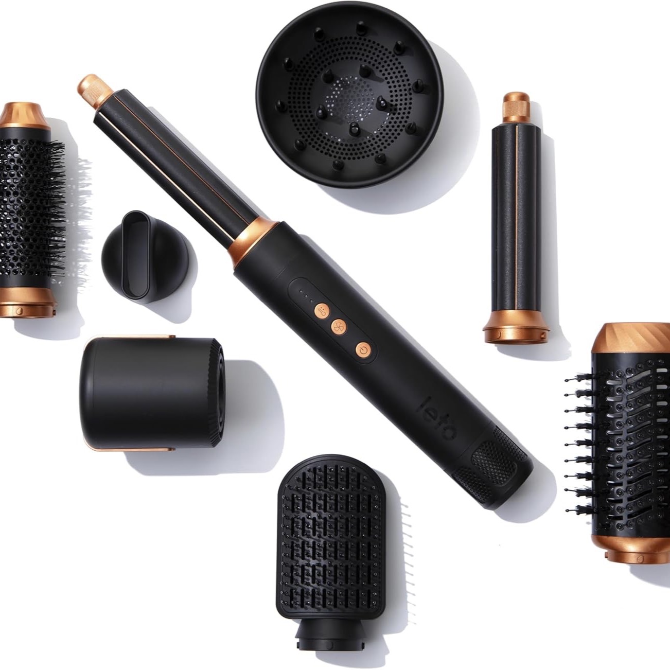 Leto 7 in 1 Multifunctional Hair Dryer Brush Set thumbnail