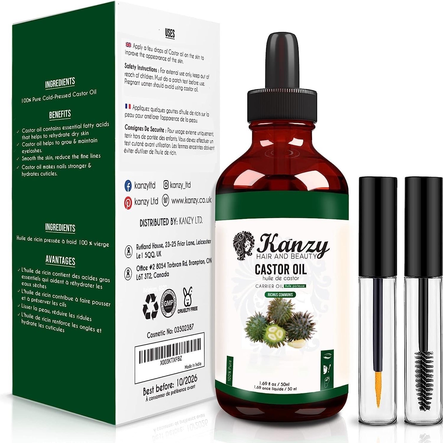 Kanzy Organic Castor Oil  thumbnail
