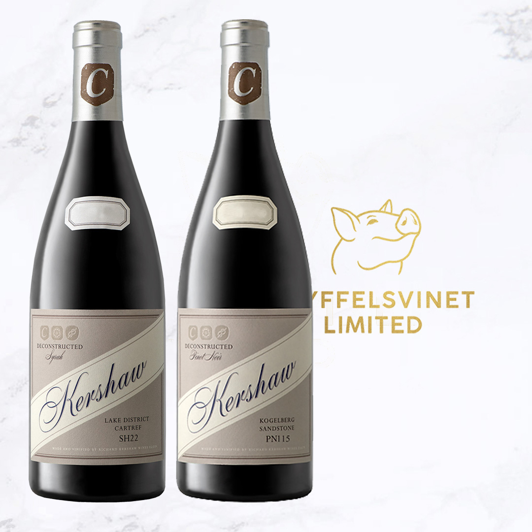 LIMITETEASER: Kershaw deconstructed-range

Inom kort är det dags att presentera två av Kershaw Wines toppviner i "Decons
