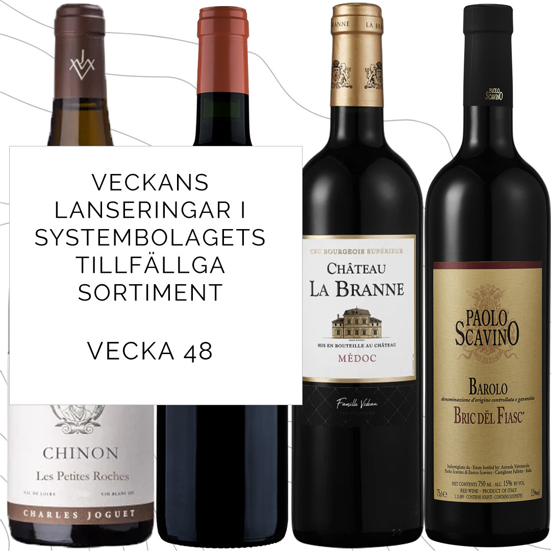 Idag, klockan 10:00, lanserar följande kvartett på Systembolagets tillfälliga hylla. Läs mer via länken i vår bio!

2020