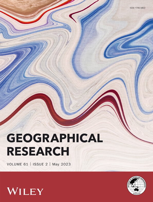 Read my latest paper in Geographical Research thumbnail