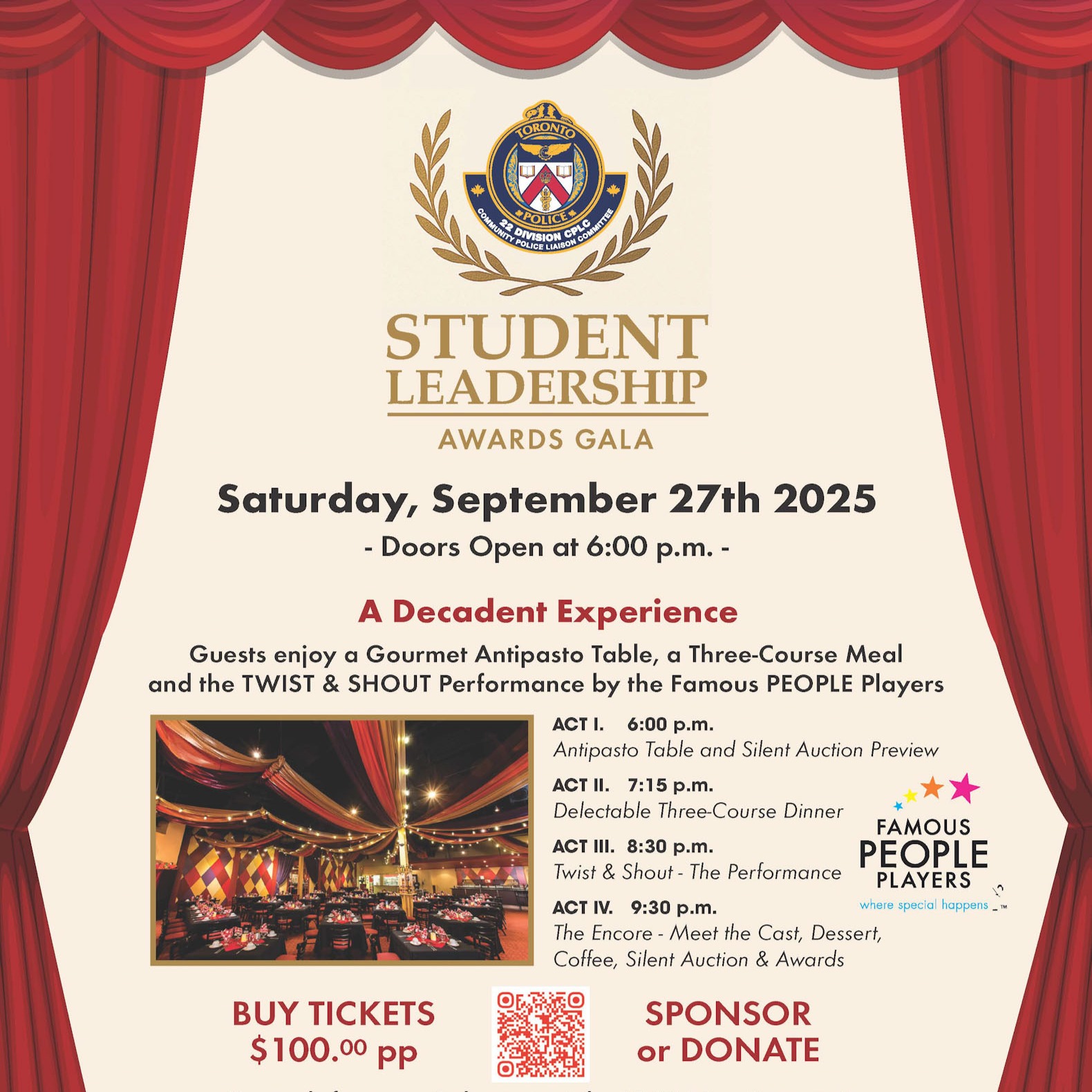 Student Leadership Awards Gala - Our Annual Fundraising Dinner Event For Our Future Leaders! thumbnail