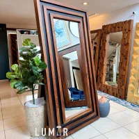 Espejo Parota Lineal Bicolor Madera Parota thumbnail