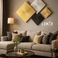 ROMBOS SOLARES DECORACIÓN PARED thumbnail