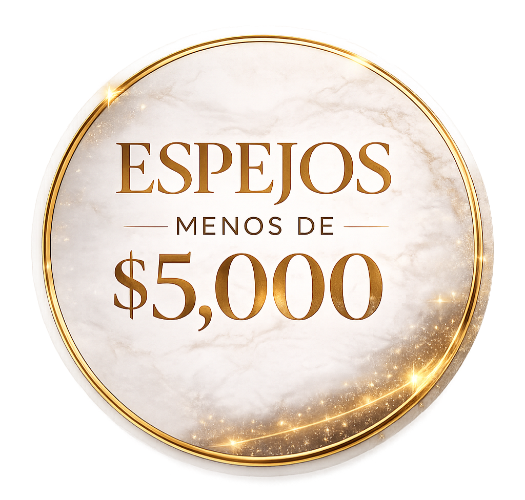 Espejos MENOS de $5,000 thumbnail