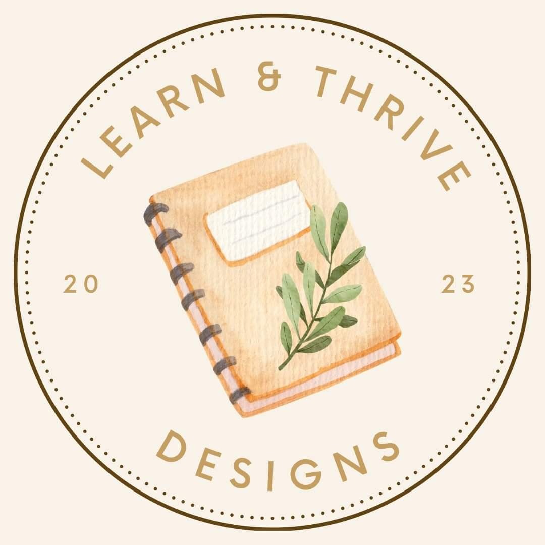 Shop Learn & Thrive Designs - digital downloads made by me, that make learning fun thumbnail