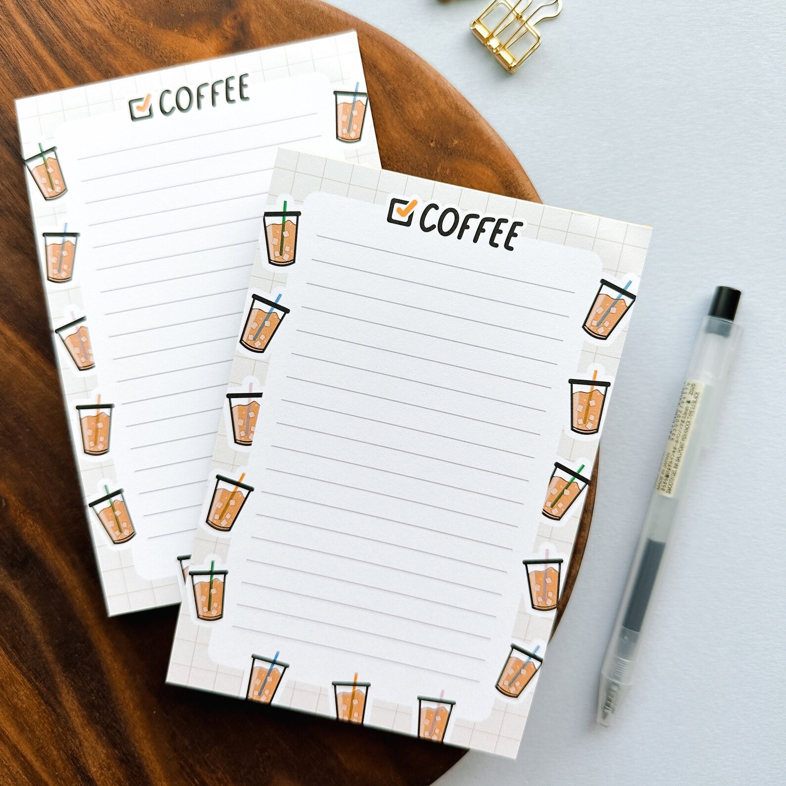 Coffee Check 4x6 Notepad (SALE!) thumbnail