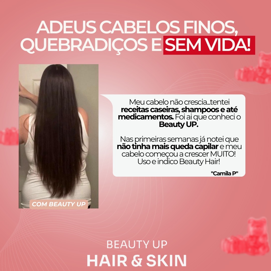Resultado de milhões com o uso diário do Beauty Up!