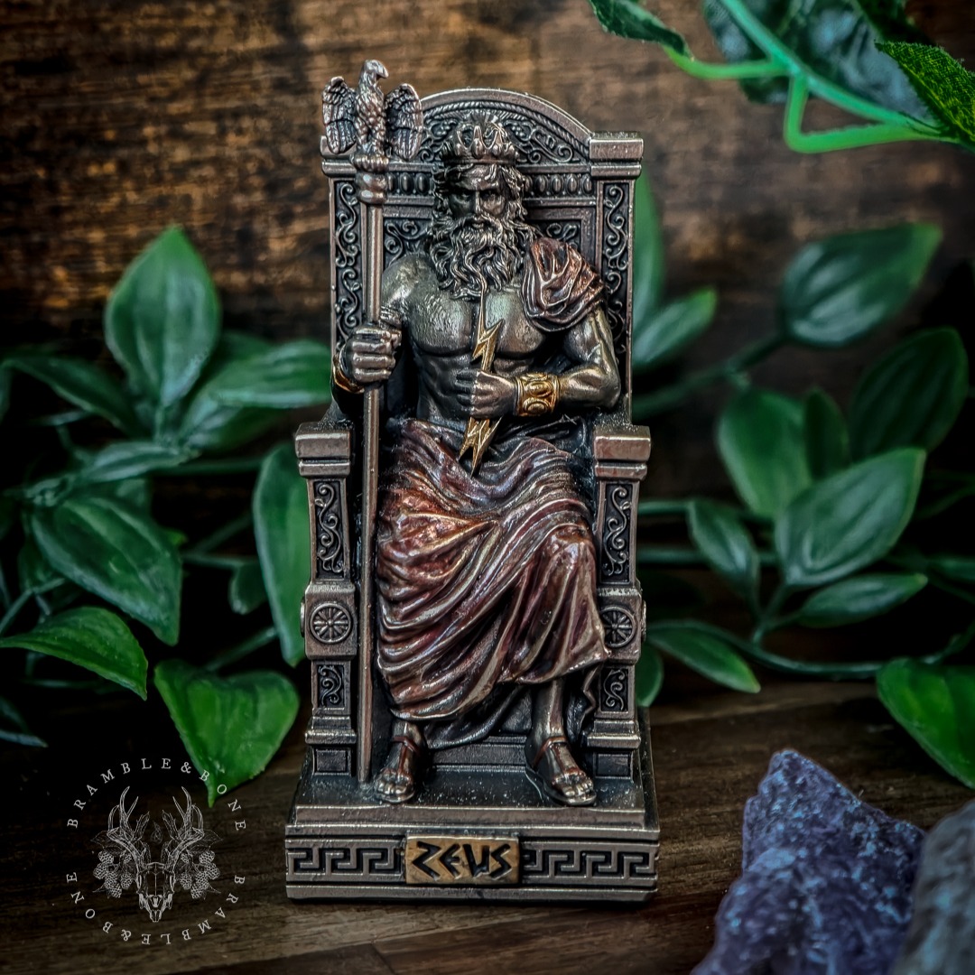 Mini Zeus Statue thumbnail