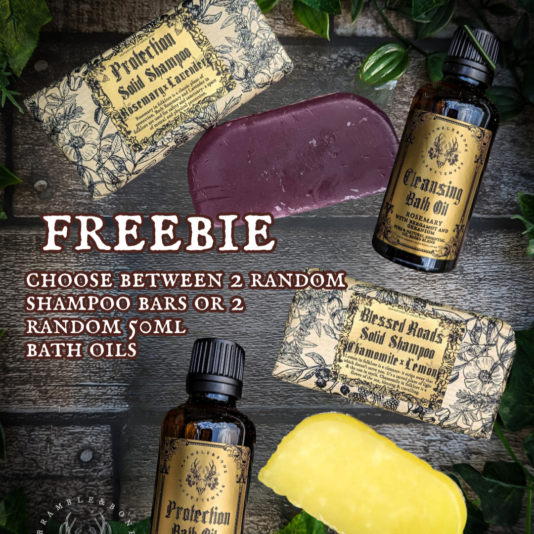 Free Magical Gift – Choose 2 Shampoo Bars or 2 Bath Oils thumbnail