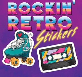 PRE-ORDER Rockin' Retro Stickers thumbnail