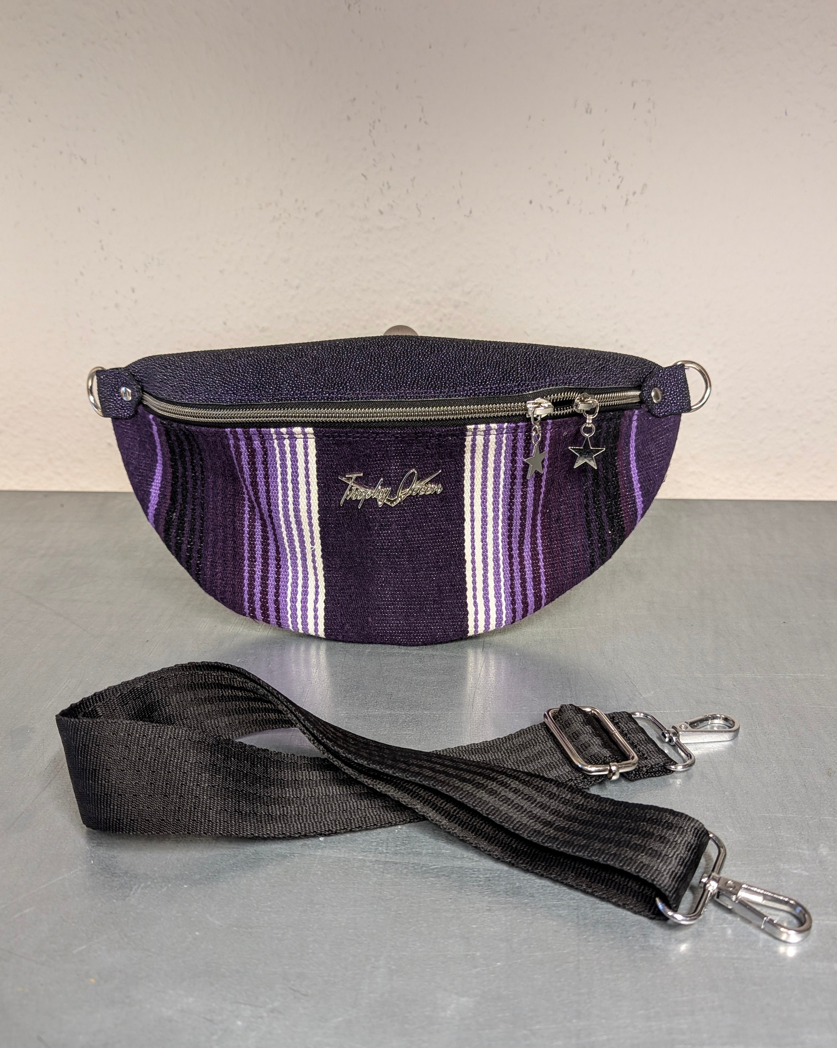 EZ Rider - Purple Mexican Blanket / Dark Violet Stingray - Leopard Lin thumbnail