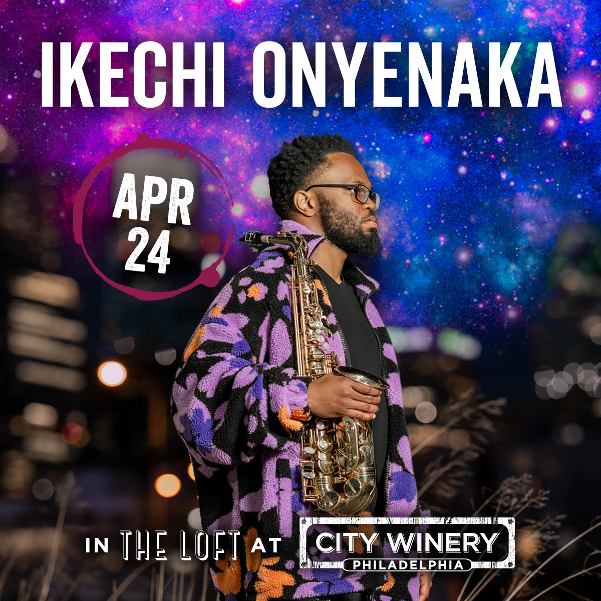Ikechi Onyenaka @ City Winery Philadelphia 4/24 | Get Tickets Here! thumbnail