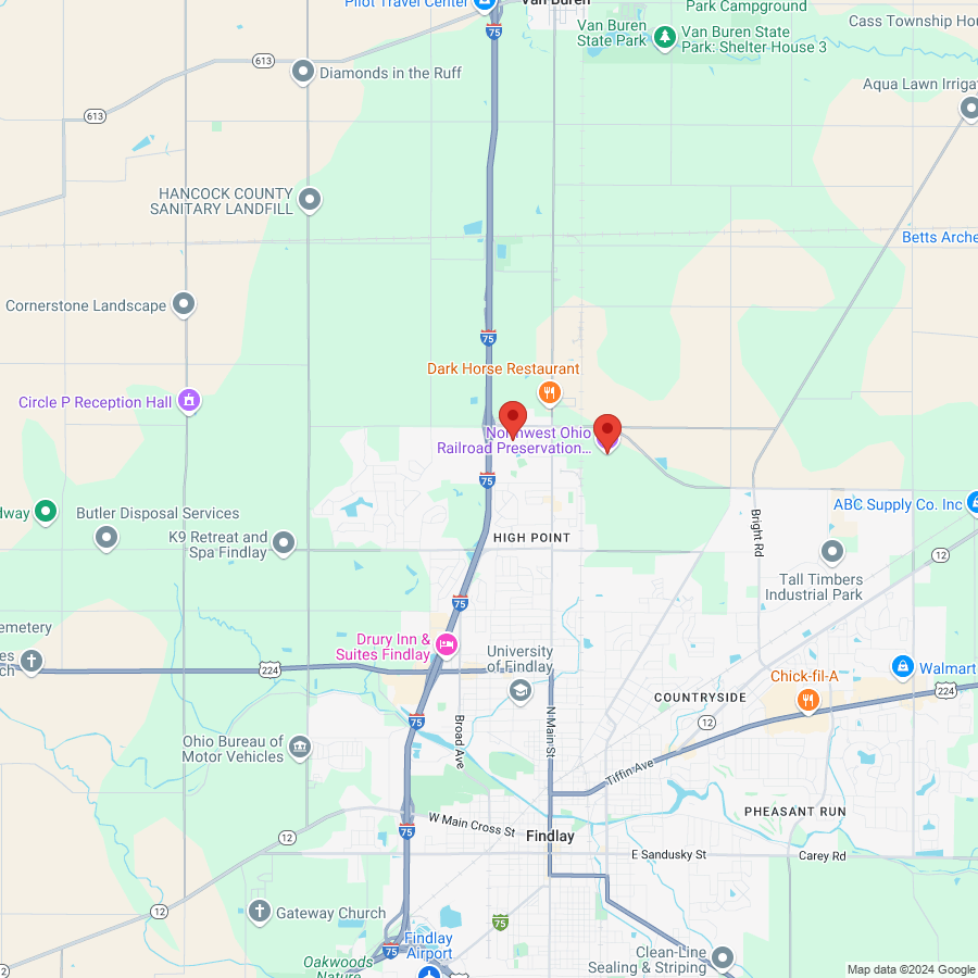 Northwest Ohio Railroad Preservation and Riverside Train to Taylor Hyundai of Findlay thumbnail