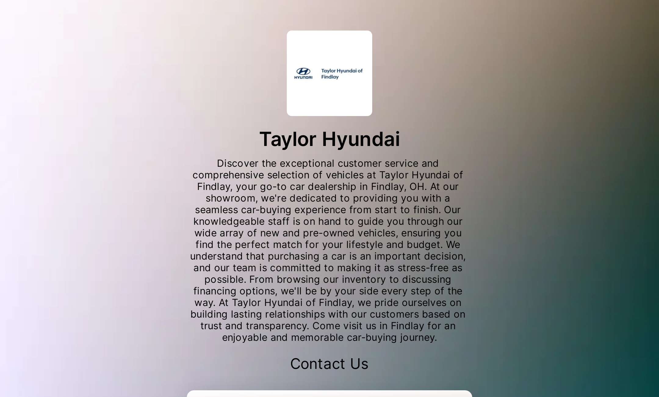 Taylor Hyundai on Flowpage thumbnail